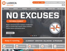 Tablet Screenshot of ludeca.com